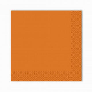 Салфетки Gratias однослойные 24*24 см оранжевые, 400 шт/уп, сложение 1/4