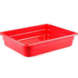 Гастроемкость 1/3 422101004 (325x176мм, h 65мм, красн.)